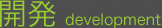 開発(development) 